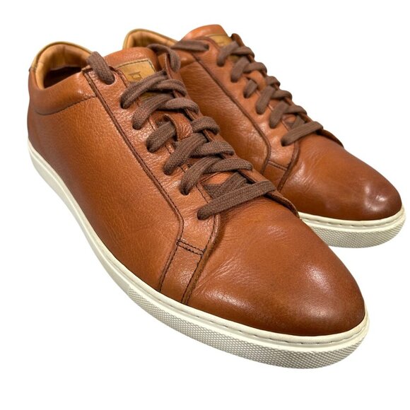 Allen Edmonds Other - Allen Edmonds Men's Courtside Brown Leather Lace-up Sneaker Size 11